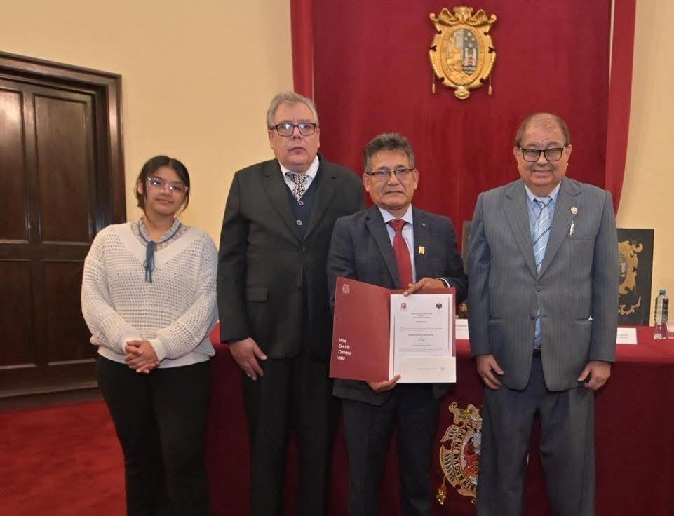 Educador Edgar Damián ejercerá como decano en periodo 2025-2029