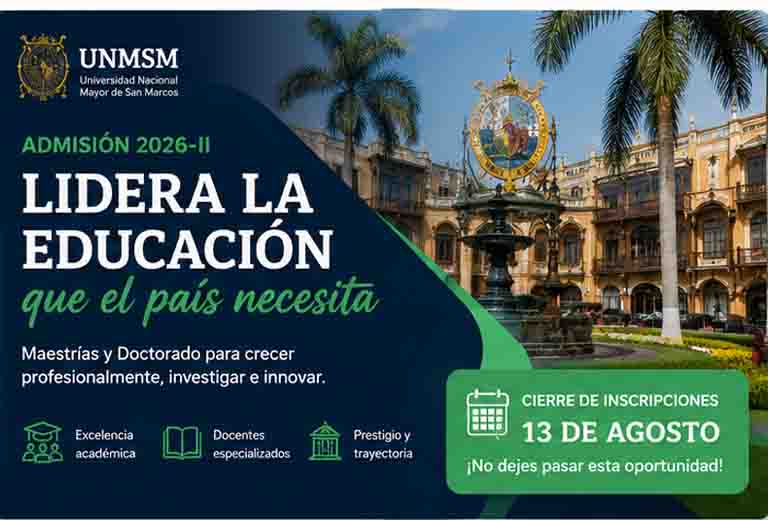 Publicidad Posgrado Educación UNMSM